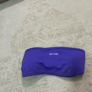 DFYNE Purple Bandeau Top